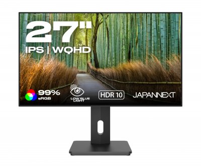 JAPANNEXT Ecran PC Bureautique 27 WQHD 