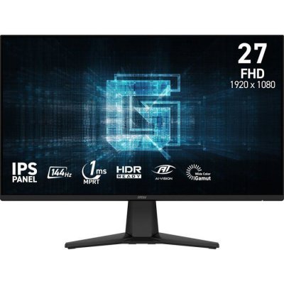 MSI Ecran PC Gamer -  -27 - FHD - 144Hz - Dalle IPS - 1ms - G275L E14