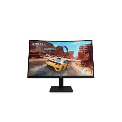HP Ecran PC Gaming  X27qc 27 pouces Incurv&eacute; QHD Noir 