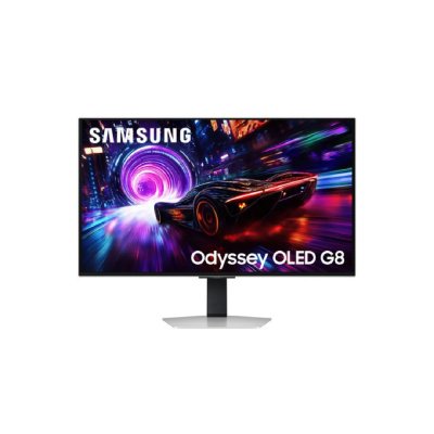 SAMSUNG Ecran PC gaming  Odyssey OLED G81SF 32"" 240 Hz 4K UHD Argent