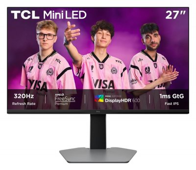 TCL Ecran PC Gaming  27P2A Pro 27"" QHD Mini LED 320 Hz