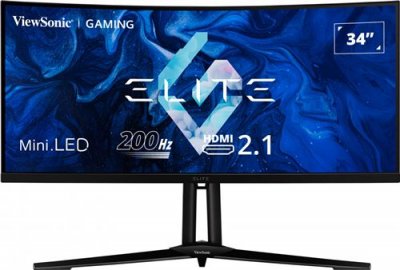 VIEWSONIC Ecran PC Gaming  XG341C-2K 34"" Incurv&eacute; UWQHD Noir