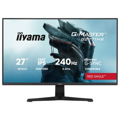 IIYAMA Ecran PC  G2771HS-B1 27""FHD 240Hz/Fast IPS/0.4ms/G-Sync#