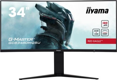 IIYAMA Ecran PC  GCB3480WQSU 34""CURVE UWQHD/180Hz/0.4ms/VA/FSPremPr