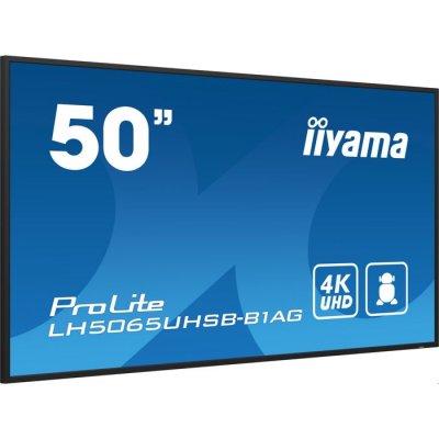 IIYAMA Ecran PC >   Ecran PC  LH5065UHSB-B1AG 49.5IN VA 4K