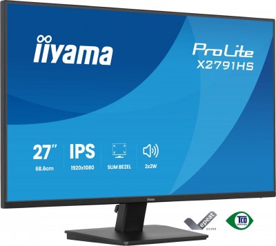 IIYAMA Ecran PC  X2791HS-B1 27"" FHD/120Hz/IPS/1ms/Adaptive Sync