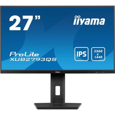 IIYAMA Ecran PC  XUB2793QS-B7 27""QHD/100Hz/IPS/1ms/Pivot