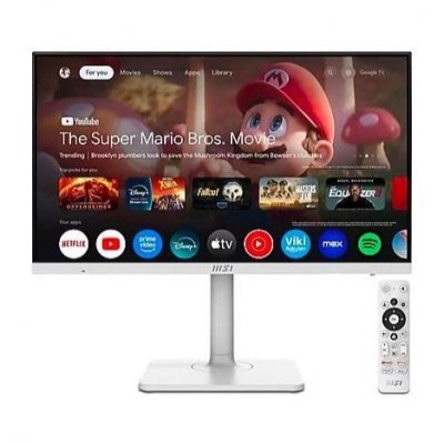 MSI Ecran PC  Modern MD272UPSW 27"" 60 Hz 4K UHD Blanc 