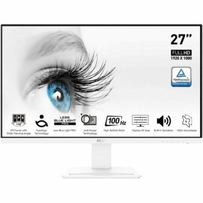 MSI Ecran PC  MP273AW 27"" FHD/100Hz/IPS/1ms/FreeSync Blanc