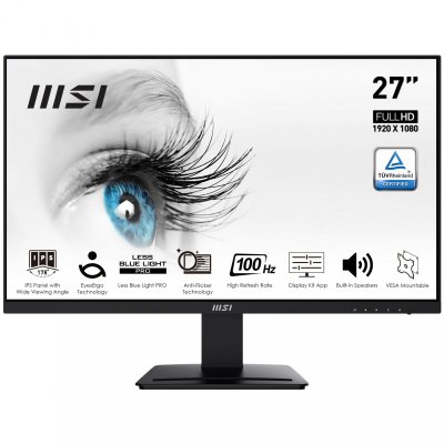 MSI Ecran PC  Pro MP273A 27"" Full HD Noir