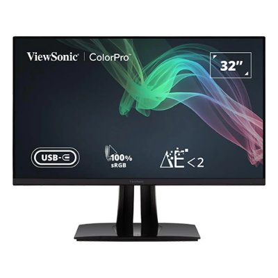 VIEWSONIC &Eacute;cran PC  VP3256-4K 32 LED 4K UHD 165Hz HDMI Noir 