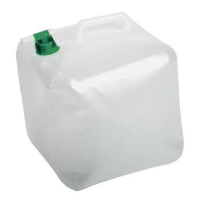 EDA 15 L Pliable Jerrican Adulte Unisexe, Transparent, 25 x 25 x 25 cm