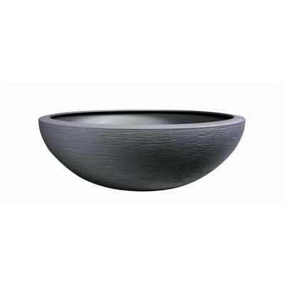 EDA  Pot de fleur Vasque Graphit Anthracite