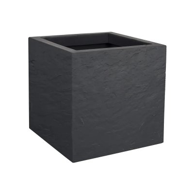 EDA  Volcania Up Pot, Gris Anthracite, 30 cm