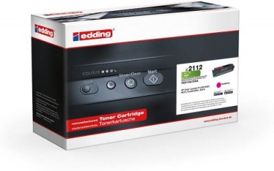 EDDING EDD-2112 Toner einzeln ersetzt HP 305A (CE413A) Magenta 2600 Pages Compatible Toner