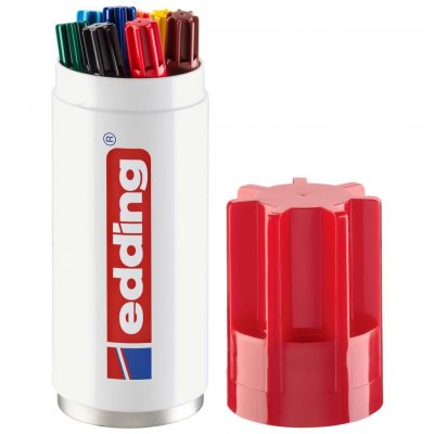EDDING  marqueurs ind&eacute;l&eacute;biles 8 pcs multicolore 3000