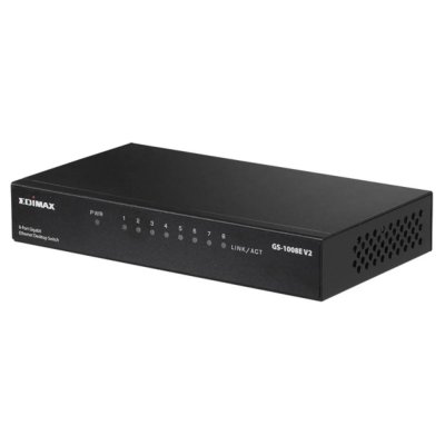 EDIMAX  S0229405 Switch, Gs-1008E V2 Gigabit 16 Gbps
