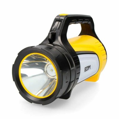 EDM  350 Lumens Portable Multifunction Flashlight And Powerbank Noir