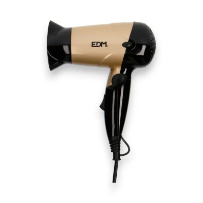 EDM  S&egrave;che-cheveux de voyage pliable 1000-1200 W