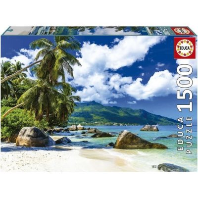 EDUCA  Borras 1500 Pieces Pieces Seychelles Puzzle Clair