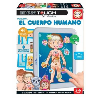 EDUCA  Borras Touch Junior Discover The Human Body Multicolore