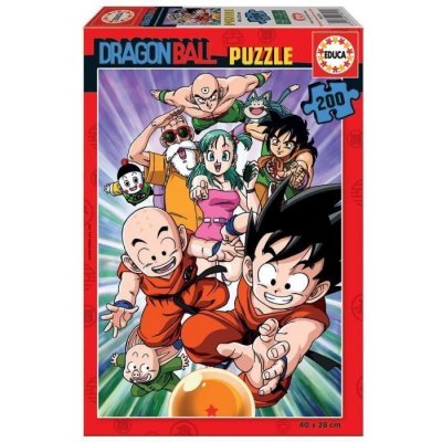  Educa - Dragon Ball. Puzzle Enfant de 200 pi&egrave;ces. +6 Ans. Ref. 182145