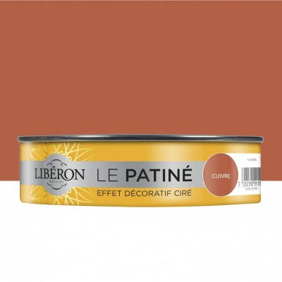 LIBERON Effet d&eacute;coratif cir&eacute; lib&eacute;ron Le Patin&eacute; Cuivre 0,150 l - Cuivre