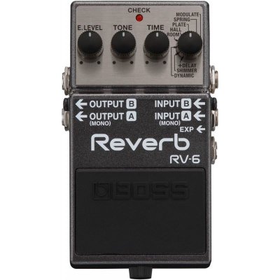 BOSS Effets guitare &eacute;lectrique  RV-6 Reverb - delay