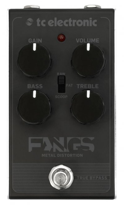 TC ELECTRONIC Effets Guitares - FANGS METAL DISTORSION