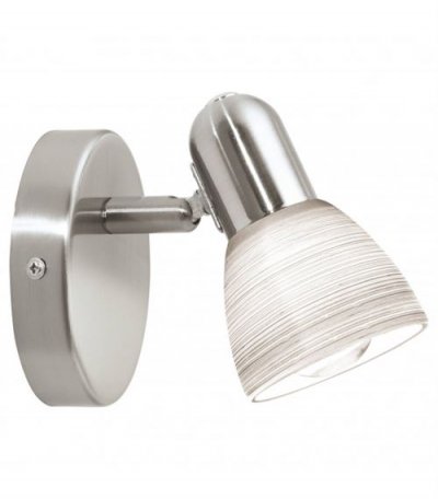 EGLO  88472 Spot d'&Eacute;clairage de Surface Nickel E14 40 W