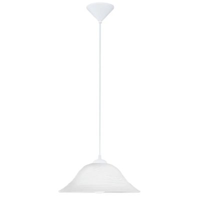 GENERIQUE Eglo 90978 Suspension, Verre, E27, Blanc