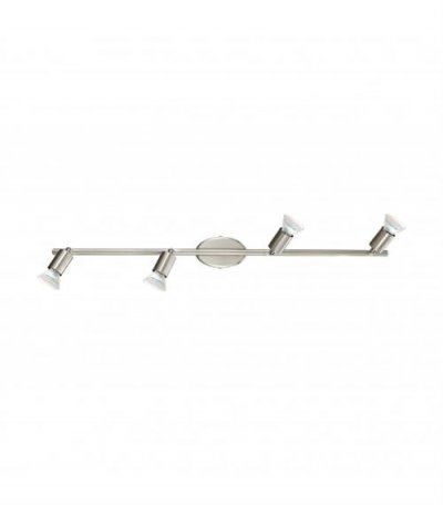 GENERIQUE Eglo 92598&nbsp;Spot Poutres, M&eacute;tal, Gu10, Argent
