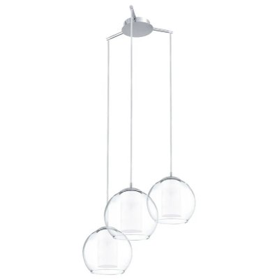 GENERIQUE Eglo 92762&nbsp;Boule Suspension, M&eacute;tal, E27, Transparent
