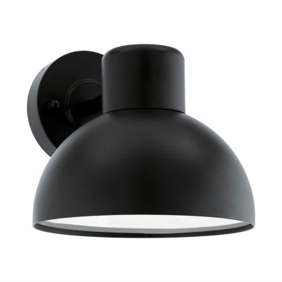 EGLO  Entrimo - Downlight Mural Ext&eacute;rieur &Agrave; 1 Ampoule Noir Ip44, E27