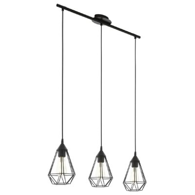 Eglo ISU1292783 Suspension, M&eacute;tal, Noir