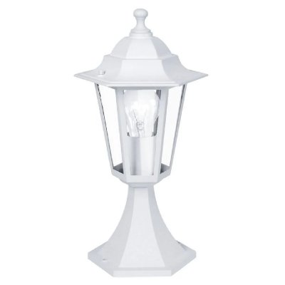 EGLO  Laterna 5 - Plafonnier ext&eacute;rieur &agrave; 1 lumi&egrave;re blanc IP44, E27