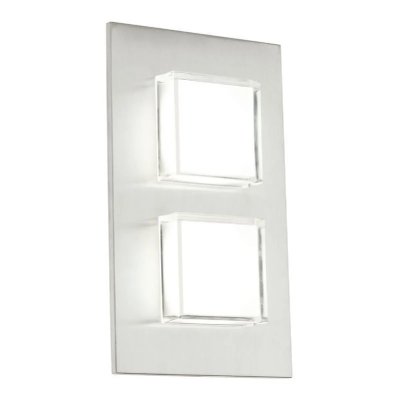 EGLO  - Lumi&egrave;re ext&eacute;rieure-LED pias edelstahl, led max. 2X2,5W