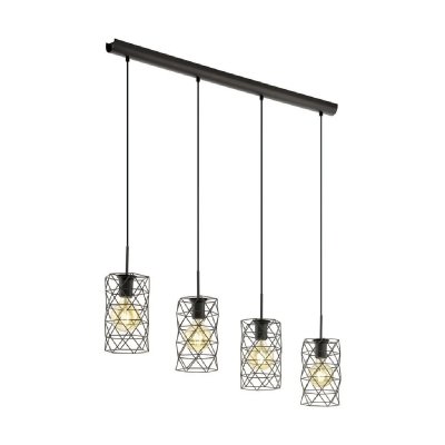 EGLO ; My Light; My Style 97066 Lampe Suspendue, Acier, 60 W, Marron