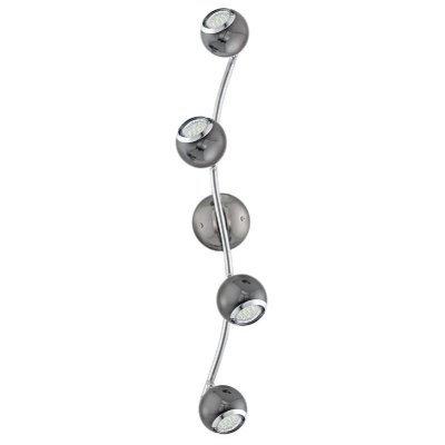 GENERIQUE Eglo - Spot led bimeda nickel-nero, chrome, GU10 max. 4X3W