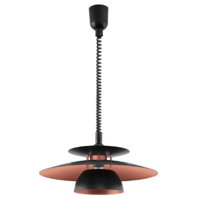 EGLO  - Suspension brenda noir, E27 max. 1X60W
