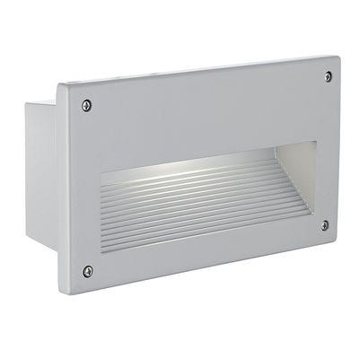Eglo Zimba Lampe encastrable, Argent&eacute;/Blanc, 22,7 X 12,7 X 13 cm