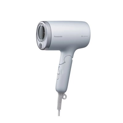 PANASONIC EH-NA7M-H825 avec technologie Nanoe et manche pliable - Bleu/gris