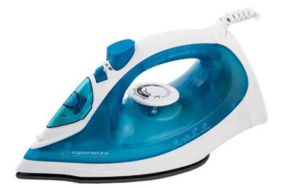 ESPERANZA Ehi002 fer &agrave; vapeur semelle c&eacute;ramique bleu, white 2200 watts. - 