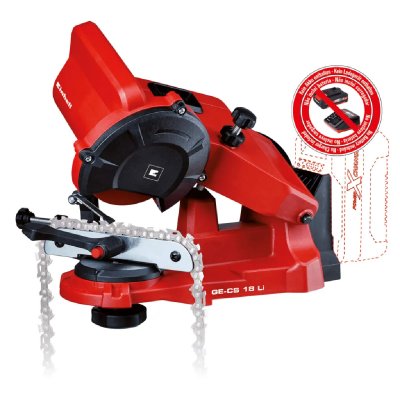 EINHELL  Aff&ucirc;teur de tron&ccedil;onneuse sans fil GE-CS 18 Li - Solo 4499940