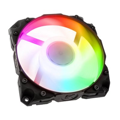 EKWB EK Water Blocks Compatible EK-Vardar X3M 120ER D-RGB - 120mm, Schwarz