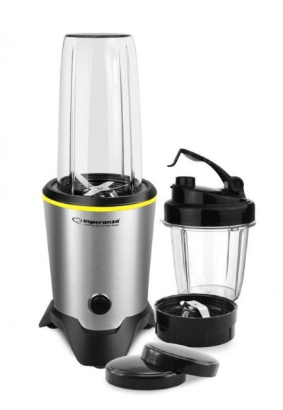 EKM028 blender Tabletop blender 1000 w Black, Stainless steel - Black - Esperanza