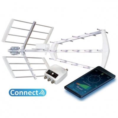 ELAP Antenne UHF TNT Trinappe Power