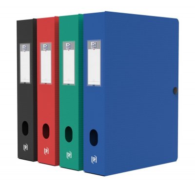 OXFORD Elba Modling - Boite De Classement Polypro Dos60 Couleurs Assorties