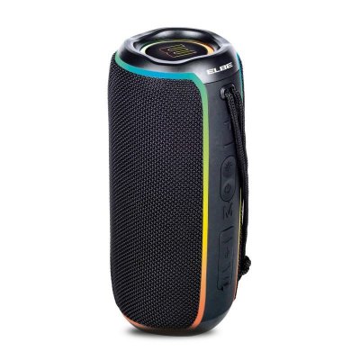 ELBE  ALT-N12-TWS Enceinte Bluetooth portable &eacute;tanche 20W RGB Noir