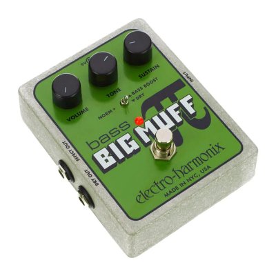 ELECTRO HARMONIX  Bass Big Muff Pi P&eacute;dale pour Basse &eacute;lectrique Argent